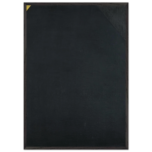 Untitled - 1981 N3 - Mira Schendel Framed Art Print – Black Wooden Frame - Default Title - -Framed Art Print