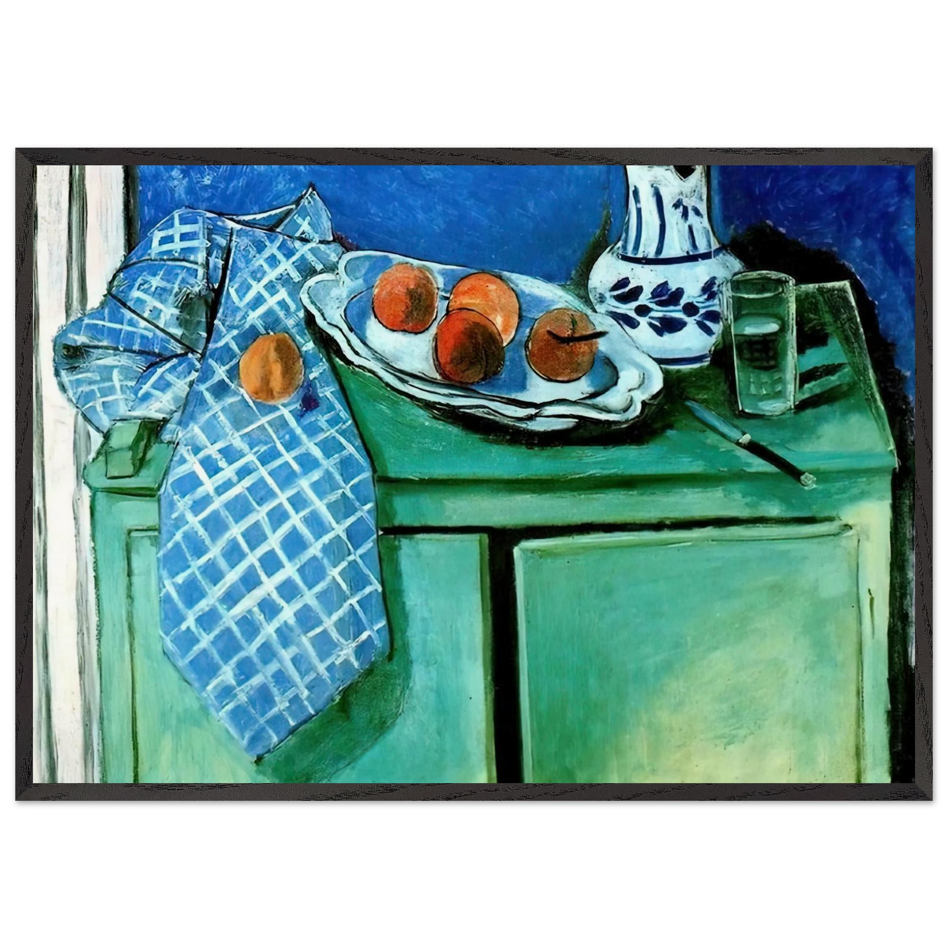 STILL LIFE 5 N1 - Henri Matisse Framed Art Print – Black Wooden Frame - Default Title - -Framed Art Print