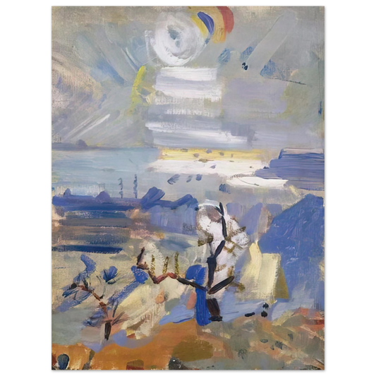 John Marin - Weehawken Sequence, No. 30 - 1916 Fine Art Poster - Default Title