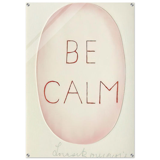 BE CALME OCTOBER 1ST 31ST - Louise Bourgeois Acrylic Print - 70x100 cm / 28x40″ inches