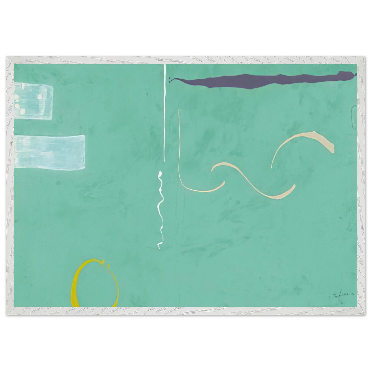 Helen Frankenthaler - Tahiti - 1989 Wall art - A1 (59.4 x 84.1  cm) - Fine Art Poster - -