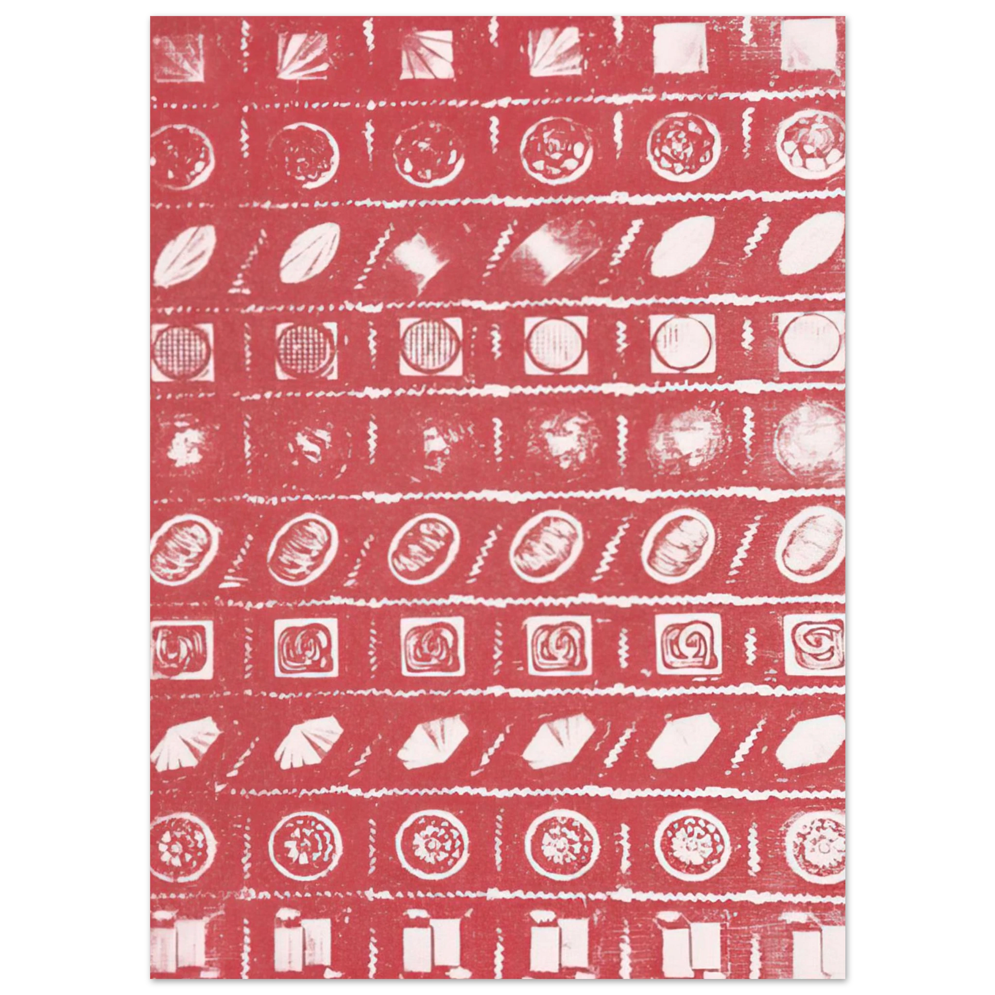 Andy Warhol - Candy Box Fine Art Poster - 40x60 cm / 16x24 inches