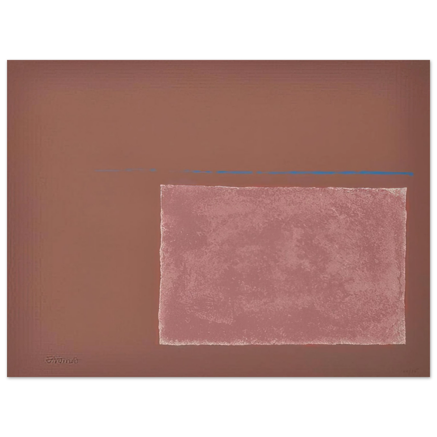 Theodoros Stamos - Spartan Sun Box I - Color Field Painting Fine Art Poster - Default Title