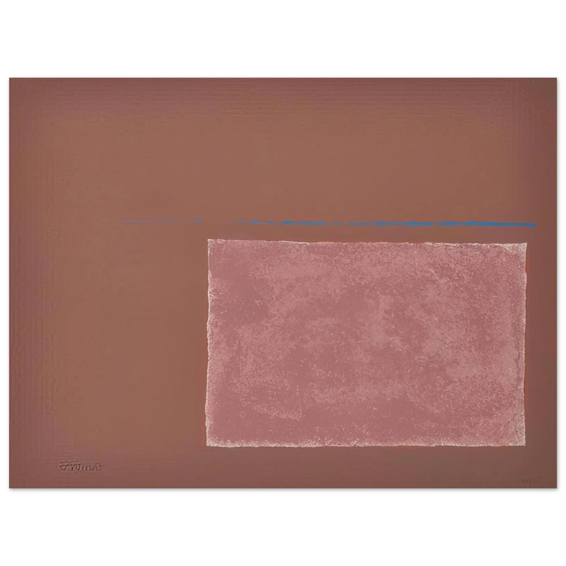Theodoros Stamos - Spartan Sun Box I - Color Field Painting Fine Art Poster - Default Title