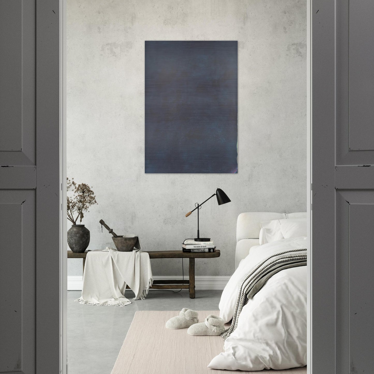 Infinity Field, Lefkada Series - 1972 - Theodoros Stamos Brushed Aluminum Print - 70x100 cm / 28x40 inches | Theodoros Stamos Aluminum Print | Theodoros Stamos Prints
