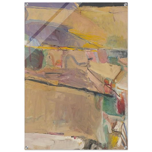 Berkeley #54 - Richard Diebenkorn Acrylic Print - 70x100 cm / 28x40″ inches