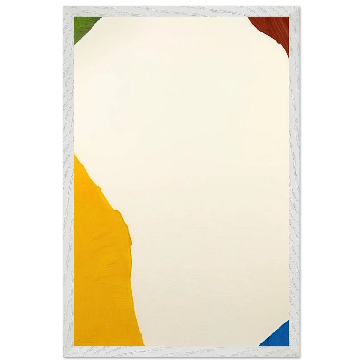 Helen Frankenthaler - Wind Directions - 1970 Wall art - A3 (29.7 x 42  cm) - Premium Wooden Framed Poster With Fine Art Paper - Wood frame