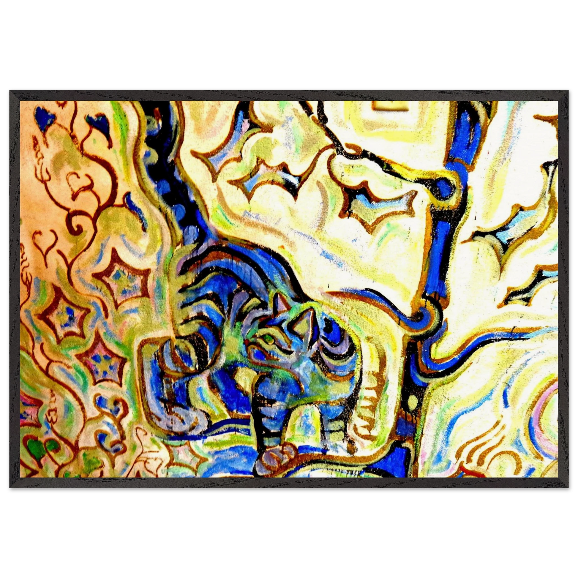 Walter Anderson N14 - Walter Inglis Anderson Framed Art Print – Black Wooden Frame - Default Title - -Framed Art Print