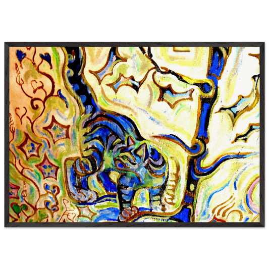 Walter Anderson N14 - Walter Inglis Anderson Framed Art Print – Black Wooden Frame - Default Title - -Framed Art Print