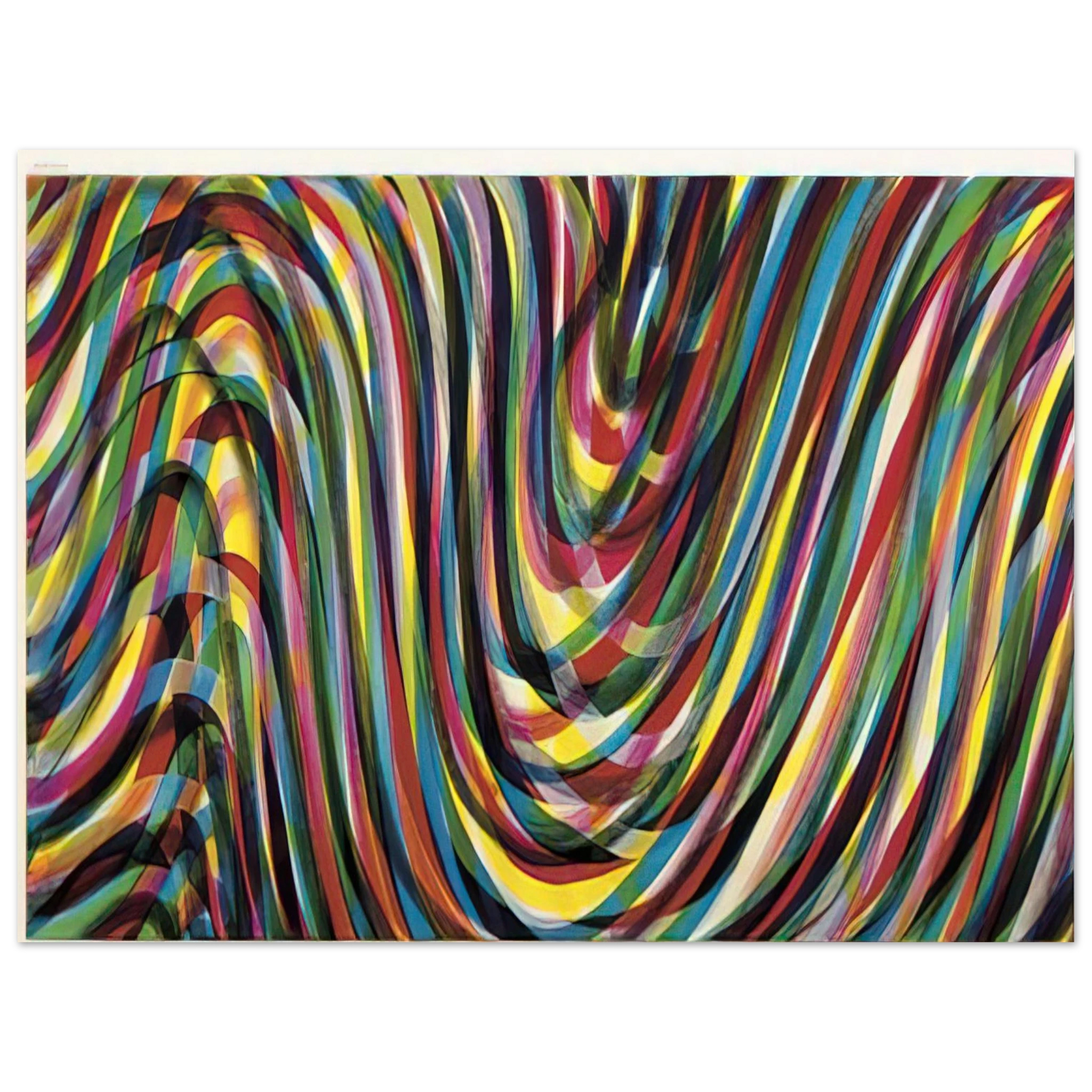 Sol LeWitt - Horizontal Wavy Lines Fine Art Poster - Default Title
