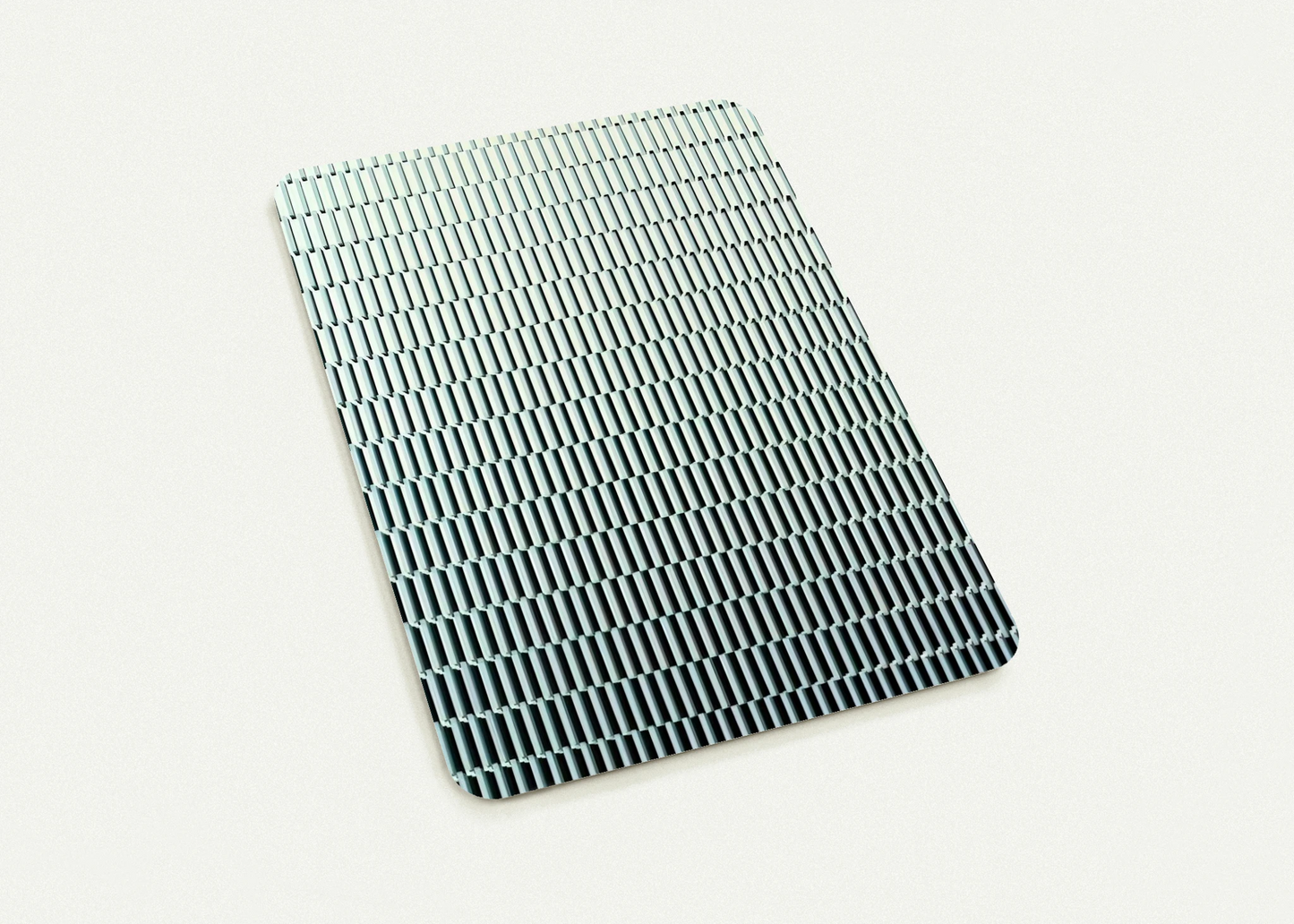 4 trames de tirets pivotées sur un côté - 1971 By Francois Morellet Pack of 10 Post Cards | Francois Morellet Post Cards | A6 (10.5 x 14.8 cm) - 4.1 x 5.8 inches
