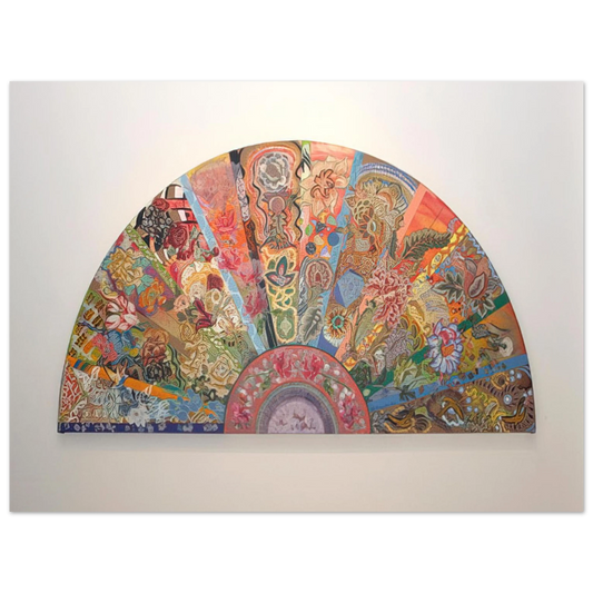 Miriam Schapiro - Pleasure Dome - 2003 Fine Art Poster - Default Title