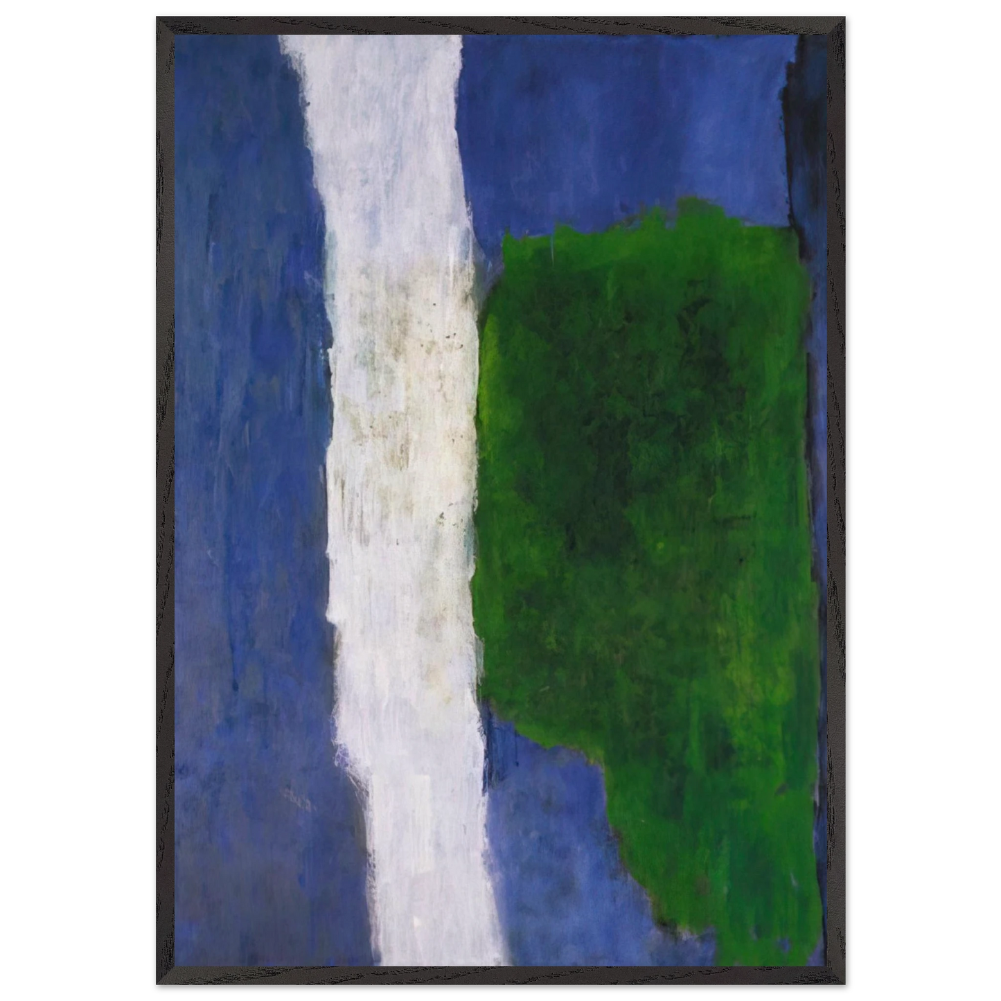 Archimandrite - 1960 - Theodoros Stamos Framed Art Print – Black Wooden Frame - Default Title - -Framed Art Print