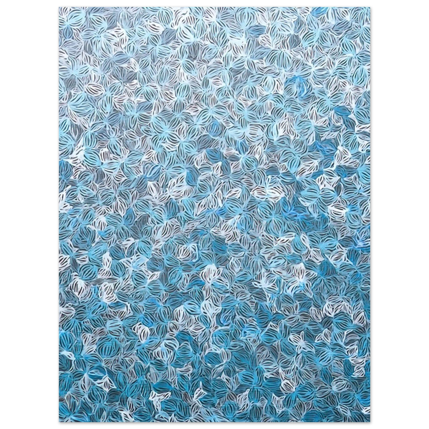 Yayoi Kusama - SEA 2005 Fine Art Poster - 13x18 cm / 5x7 inches