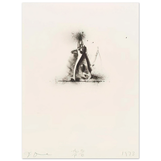 Jim Dine - UNTITLED FROM TEN WINTER TOOLS 1973 1 Fine Art Poster - Default Title