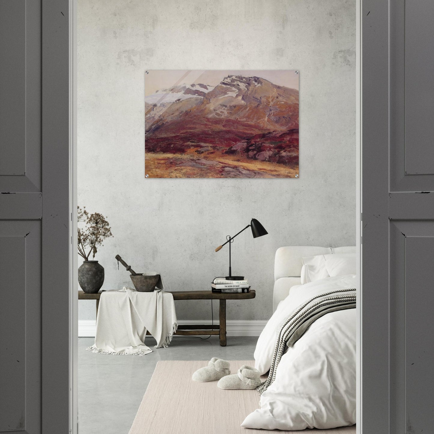 Coming Down from Mont Blanc - John Singer Sargent Acrylic Print - 70x100 cm / 28x40″ inches