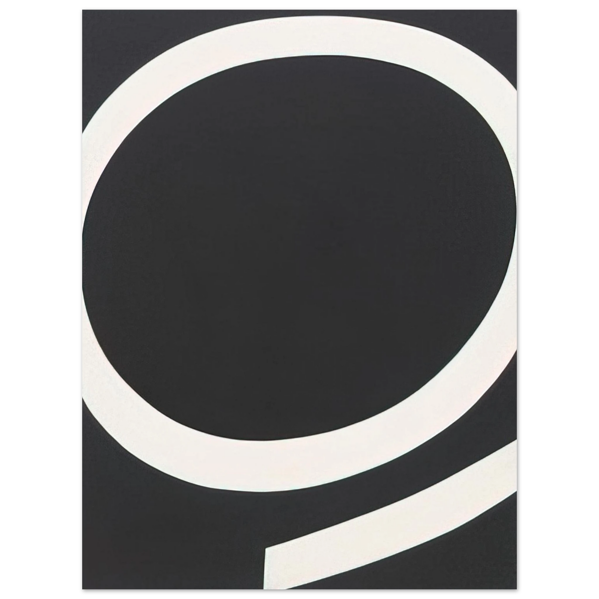 Ellsworth Kelly - Running White Fine Art Poster - Default Title