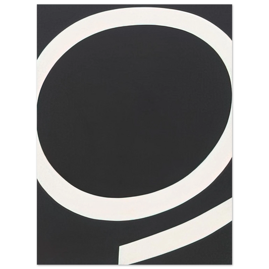 Ellsworth Kelly - Running White Fine Art Poster - Default Title