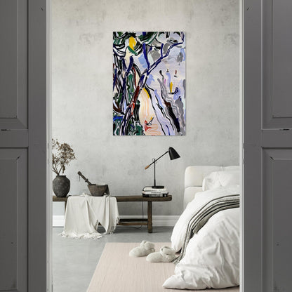 SAILBOATS 1985 - Roy Lichtenstein Brushed Aluminum Print - 70x100 cm / 28x40 inches | Roy Lichtenstein Aluminum Print | Roy Lichtenstein Prints