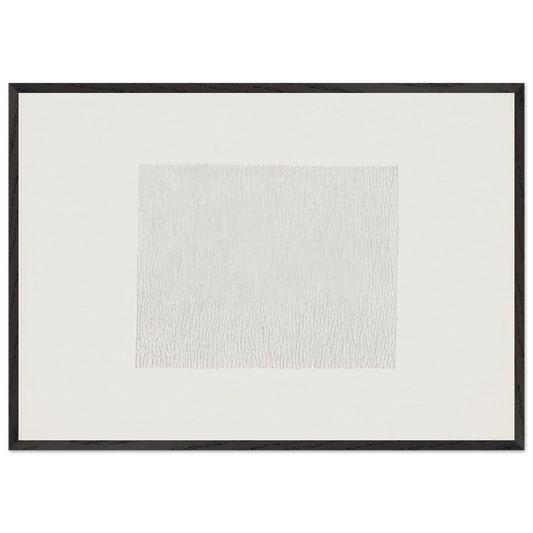 Vertical Lines Not Touching - Sol LeWitt Framed Art Print – Black Wooden Frame - Default Title - -Framed Art Print