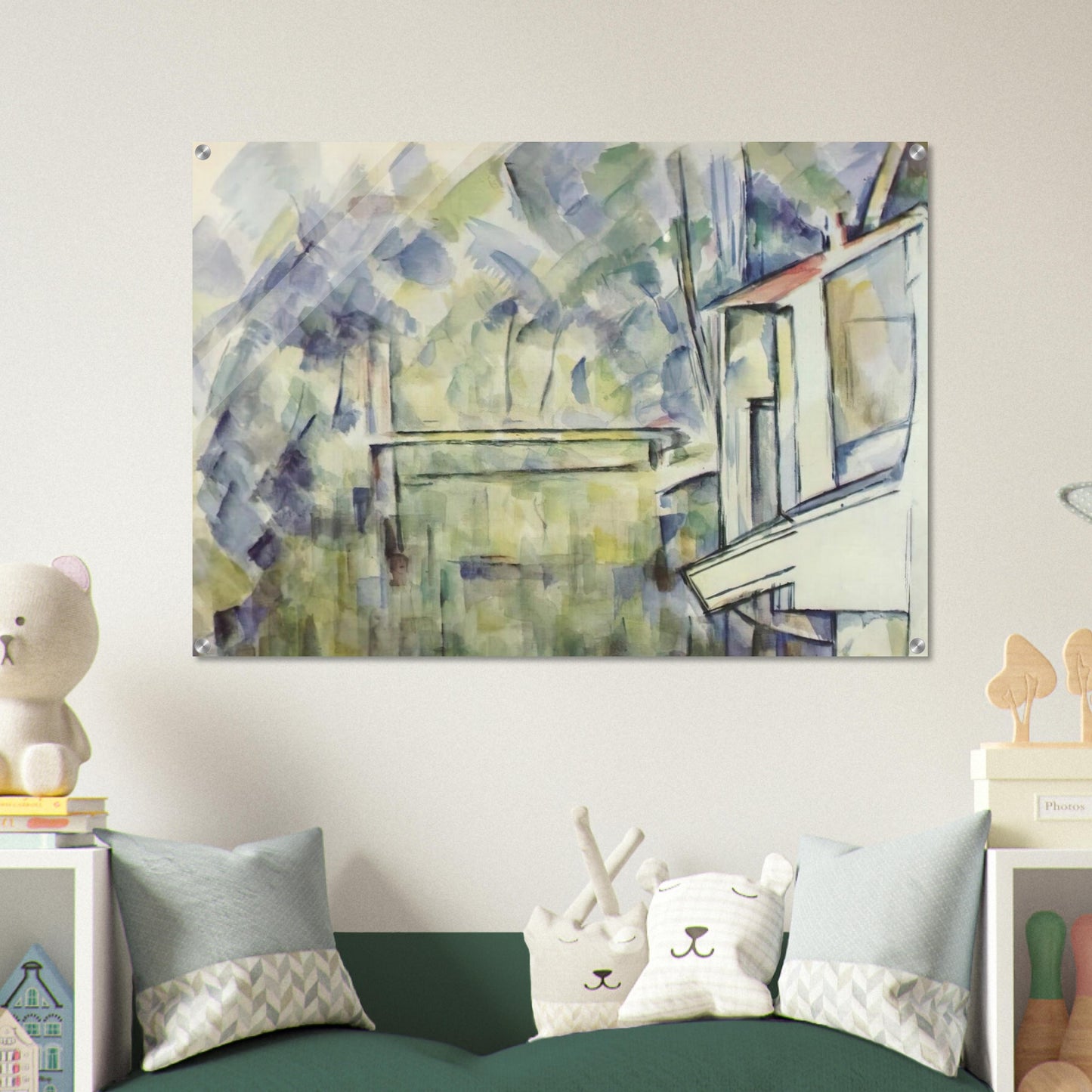 Mill on the River - Paul Cézanne Acrylic Print - 70x100 cm / 28x40″ inches