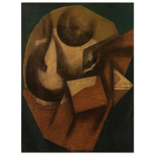 Juan Gris - THE GLASS 1914 Fine Art Poster - Default Title