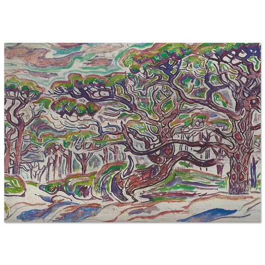 Walter Anderson - Walter Anderson Brushed Aluminum Print - 70x100 cm / 28x40 inches | Walter Anderson Aluminum Print | Walter Anderson Prints