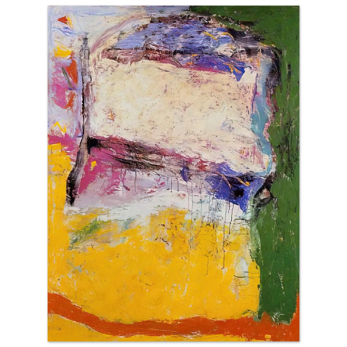 Gene Davis - Bay - 1958  75x100 cm / 30x40inches Fine Art Poster