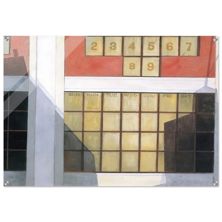 Business - 1921 - Charles Demuth Acrylic Print - 70x100 cm / 28x40″ inches