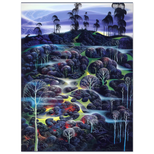 Eyvind Earle - Solemn Solitude Fine Art Poster - Default Title