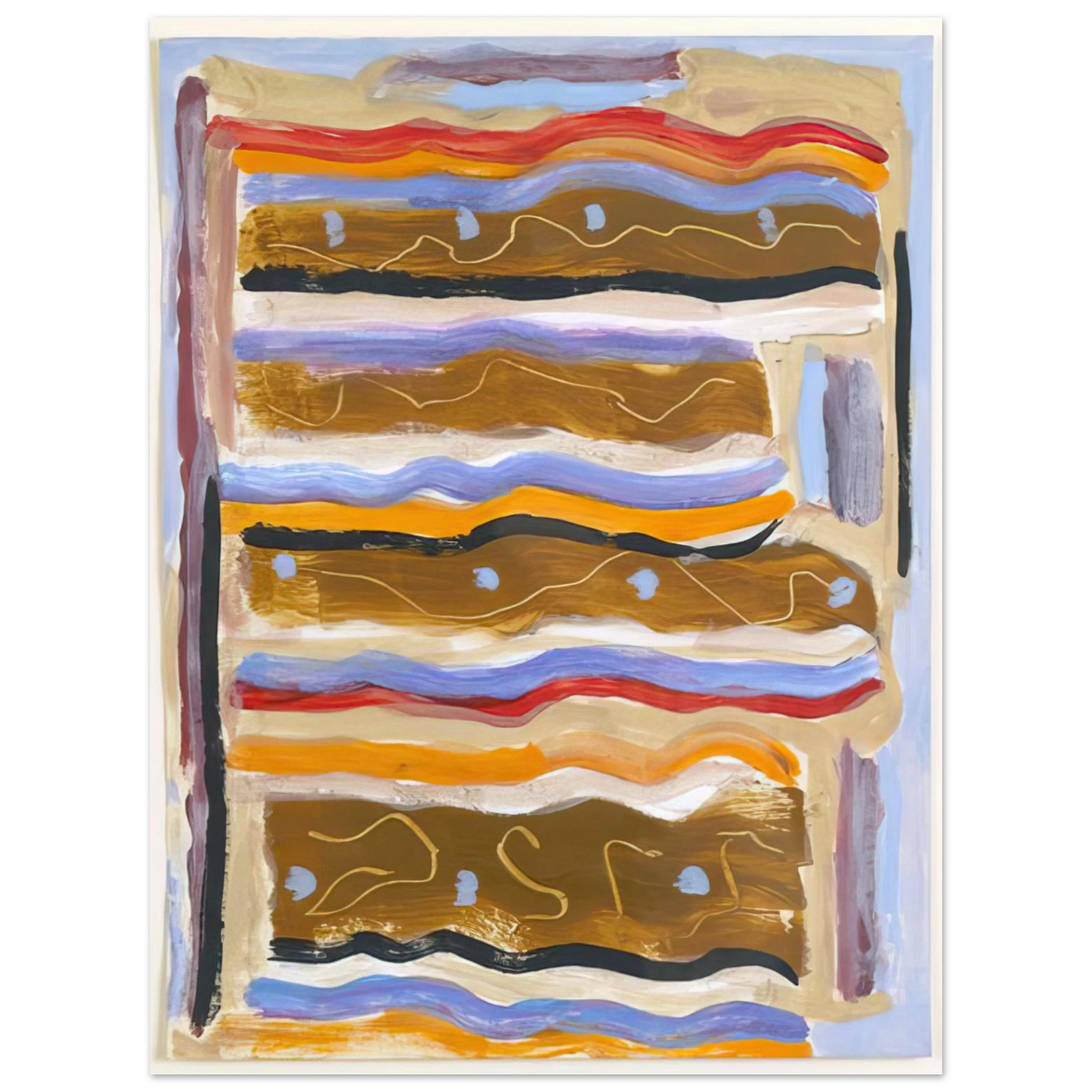 Betty Parsons - Untitled - 1950 Fine Art Poster - Default Title