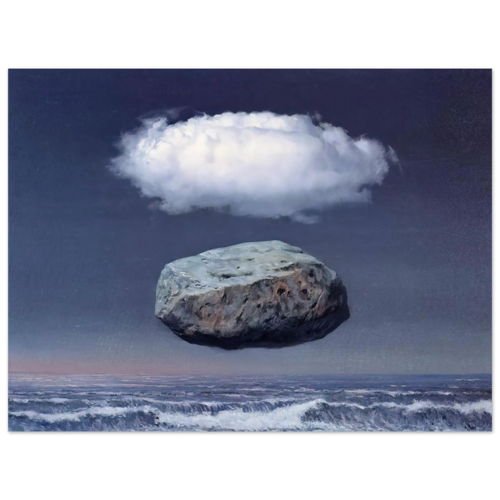 Rene Magritte - CLEAR IDEAS 1958  75x100 cm / 30x40inches Fine Art Poster