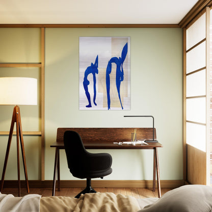 BLUE NUDES - Henri Matisse Brushed Aluminum Print - 70x100 cm / 28x40 inches | Henri Matisse Aluminum Print | Henri Matisse Prints