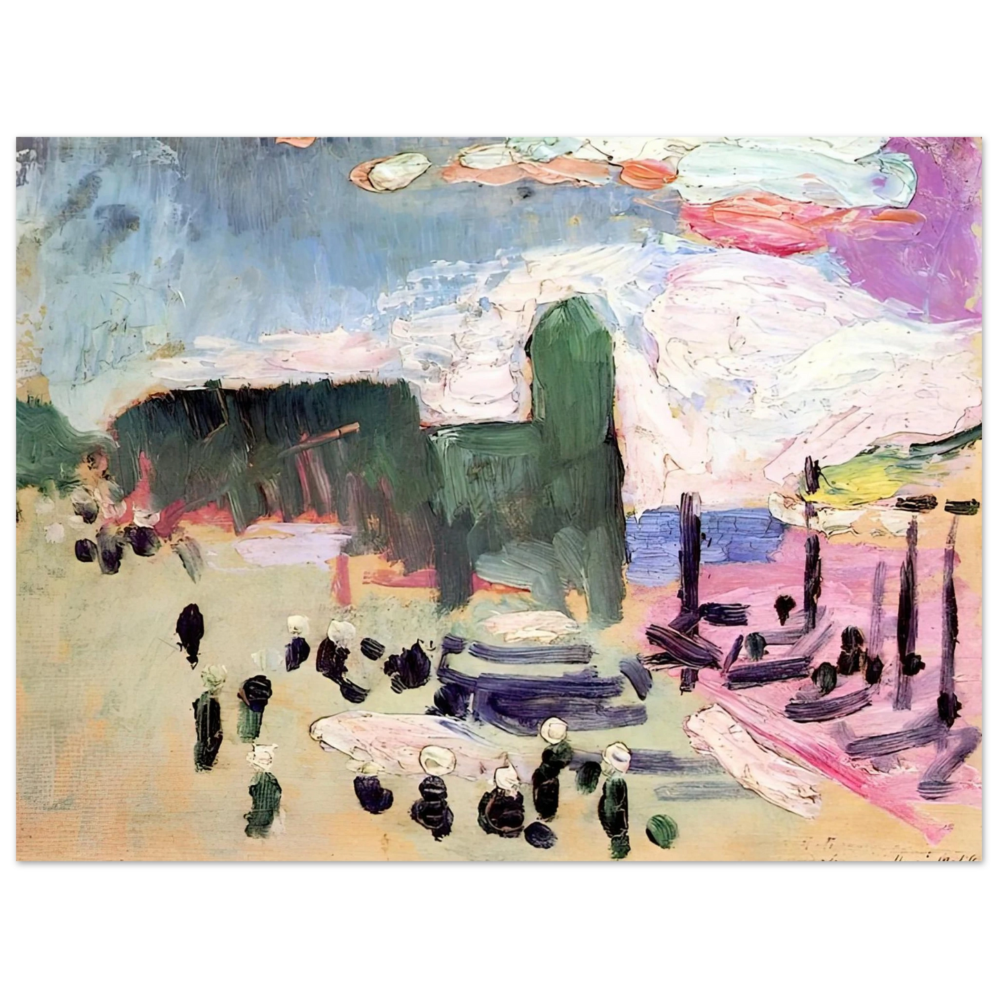 Henri Matisse - COLLIOURE 1905 Fine Art Poster - Default Title