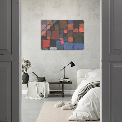 COMING TO BLOOM 1934 - Paul Klee Acrylic Print - 70x100 cm / 28x40″ inches