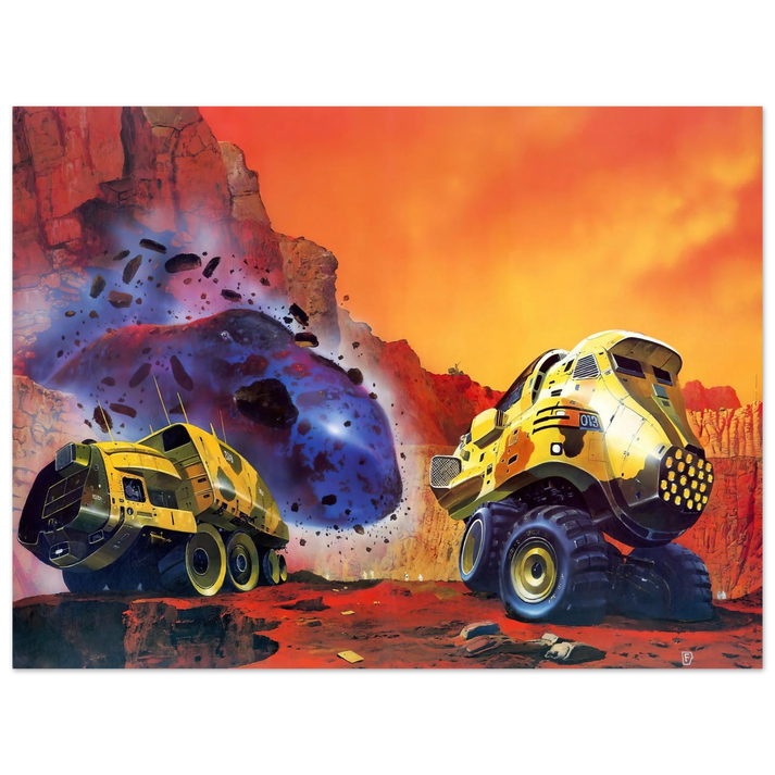 Chris Foss - Chris Foss  75x100 cm / 30x40inches Fine Art Poster