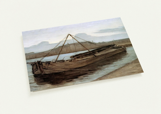 Evening at Weesperzijde Sun By Piet Mondrian Pack of 10 Post Cards | Piet Mondrian Post Cards | A6 (10.5 x 14.8 cm) - 4.1 x 5.8 inches