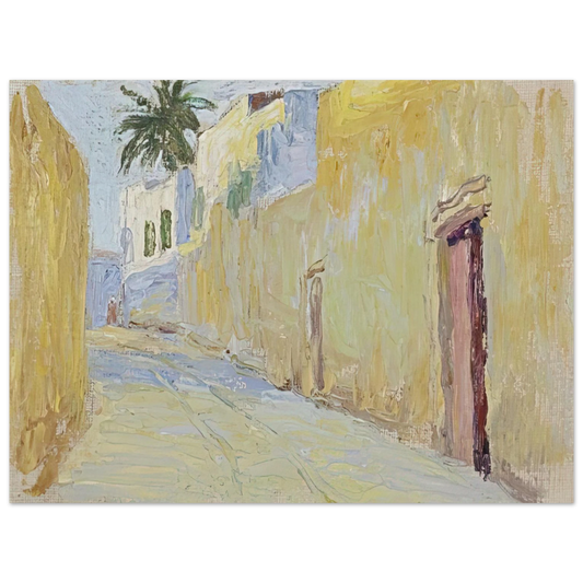 Gabriele Munter - ALLEY IN TUNIS Fine Art Poster - Default Title