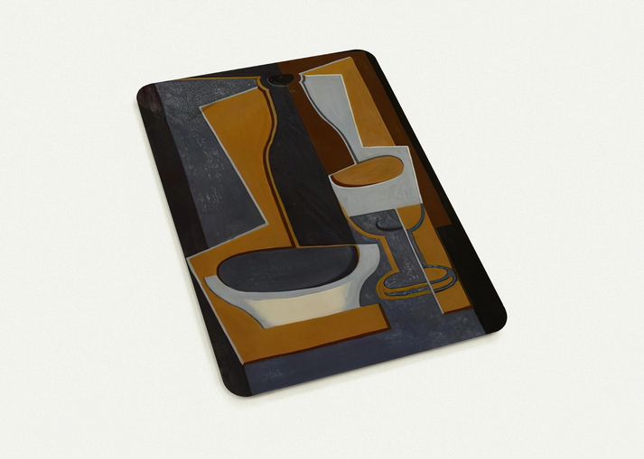 BOUTEILLE BOL ET VERRE 1922 By Juan Gris Pack of 10 Post Cards | Juan Gris Post Cards | A6 (10.5 x 14.8 cm) - 4.1 x 5.8 inches