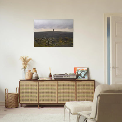 BRAMME FOR THE RUHR DISTRICT 1998 - Richard Serra Brushed Aluminum Print - 70x100 cm / 28x40 inches | Richard Serra Aluminum Print | Richard Serra Prints