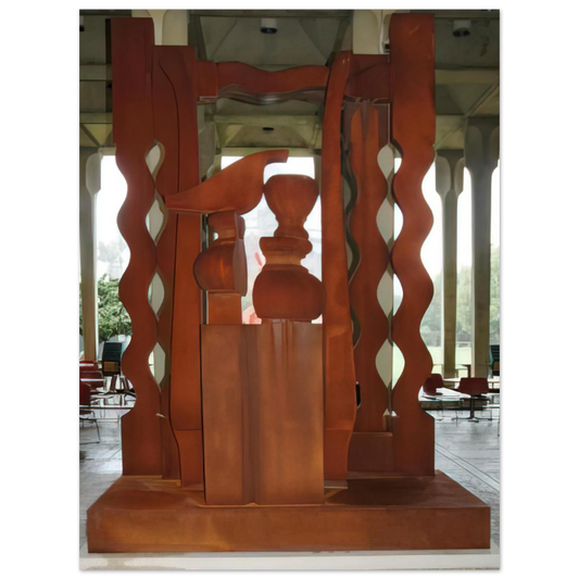 Louise Nevelson - NIGHT PRESENCE II 1976 Fine Art Poster - Default Title