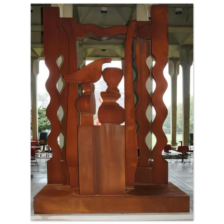 Louise Nevelson - NIGHT PRESENCE II 1976  75x100 cm / 30x40inches Fine Art Poster