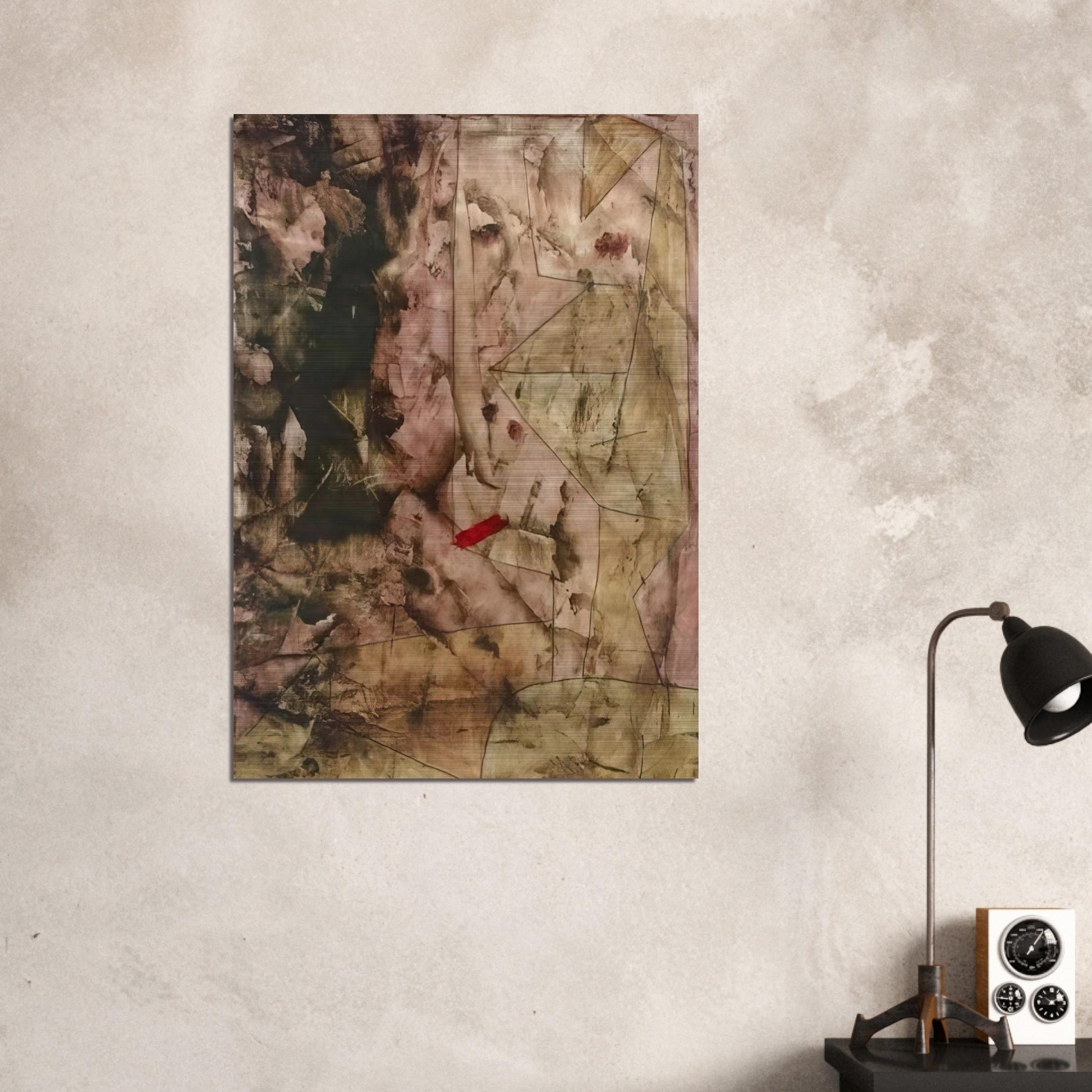 KOP 1939 - Paul Klee Brushed Aluminum Print - 70x100 cm / 28x40 inches | Paul Klee Aluminum Print | Paul Klee Prints