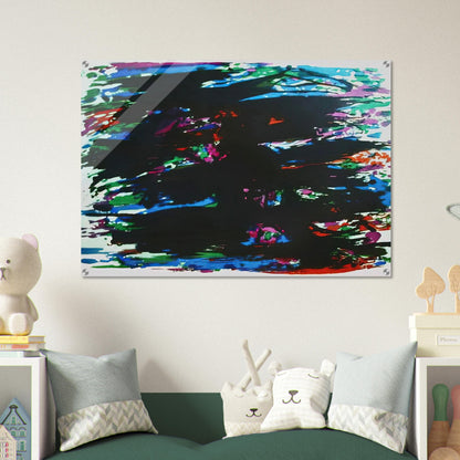 Les Jardin des oliviers - 1978 - Alfred Manessier Acrylic Print - 70x100 cm / 28x40″ inches | Alfred Manessier Wall Art | Alfred Manessier Prints