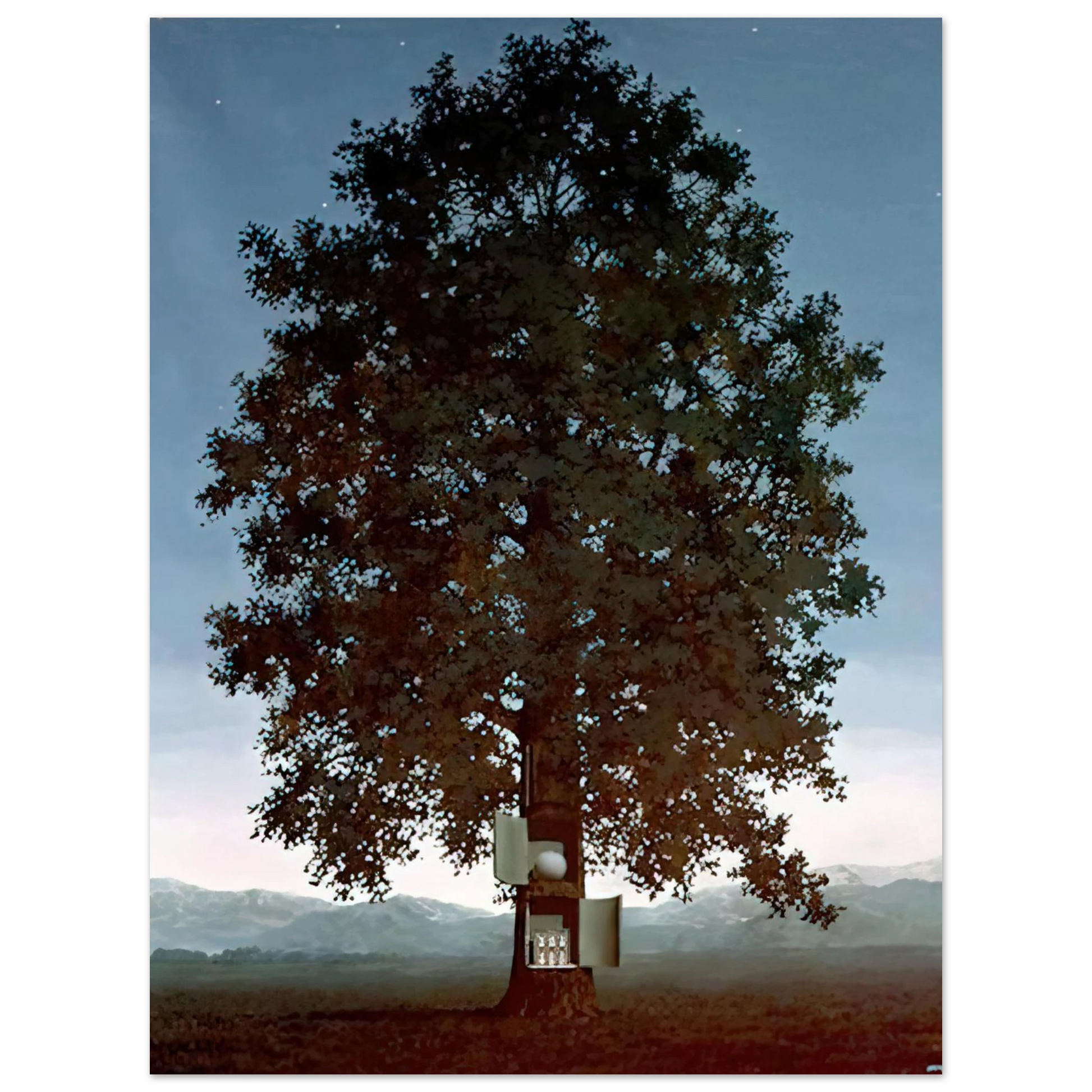 Rene Magritte - THE VOICE OF BLOOD 1959 Fine Art Poster - Default Title