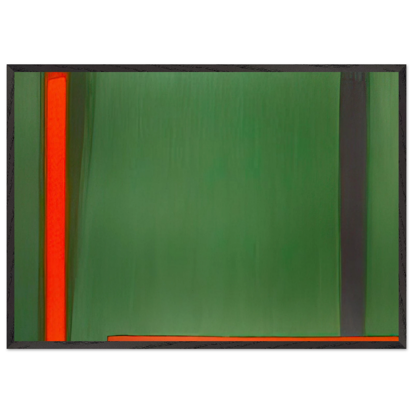 191266 - 1966 - John Hoyland Framed Art Print – Black Wooden Frame - Default Title - -Framed Art Print