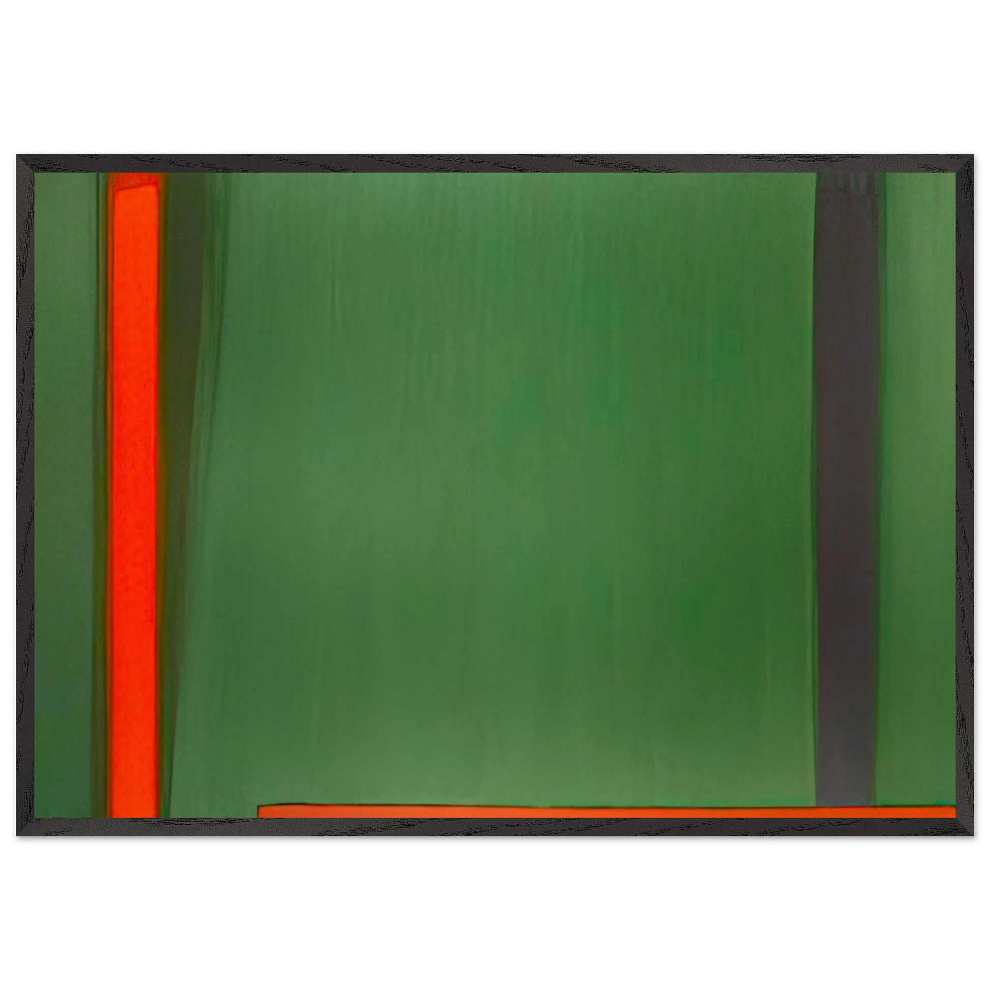 191266 - 1966 - John Hoyland Framed Art Print – Black Wooden Frame - Default Title - -Framed Art Print