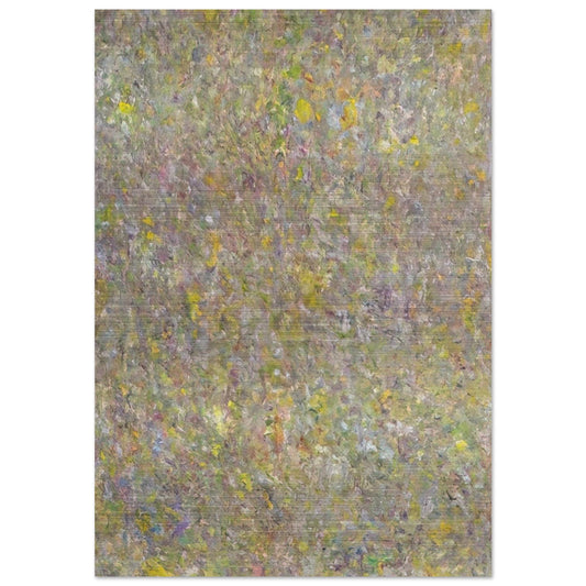 FLAG 1963 - Milton Resnick Brushed Aluminum Print - 70x100 cm / 28x40 inches | Milton Resnick Aluminum Print | Milton Resnick Prints