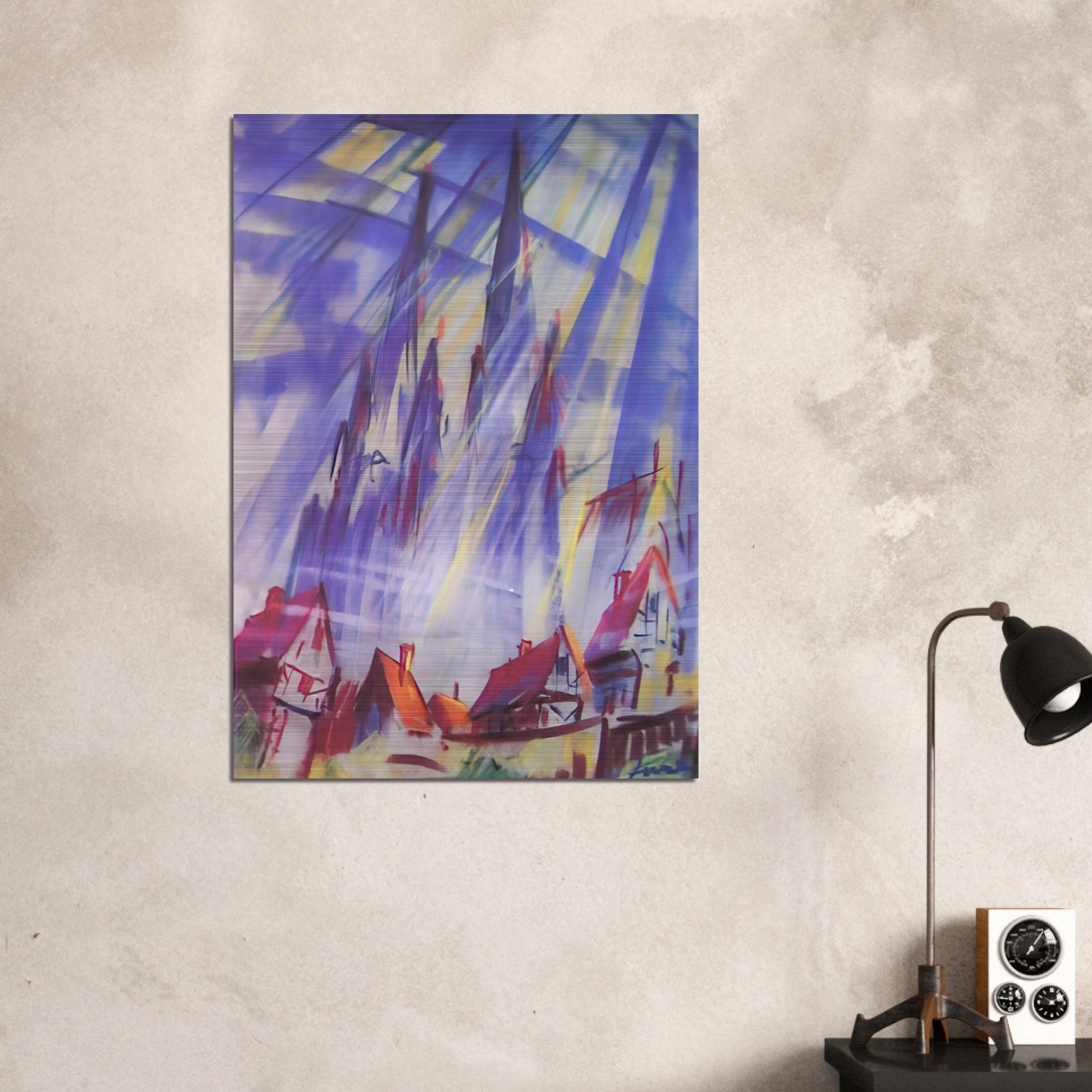 Untitled - 1964 - Konrad Zuse Brushed Aluminum Print - 70x100 cm / 28x40 inches | Konrad Zuse Aluminum Print | Konrad Zuse Prints