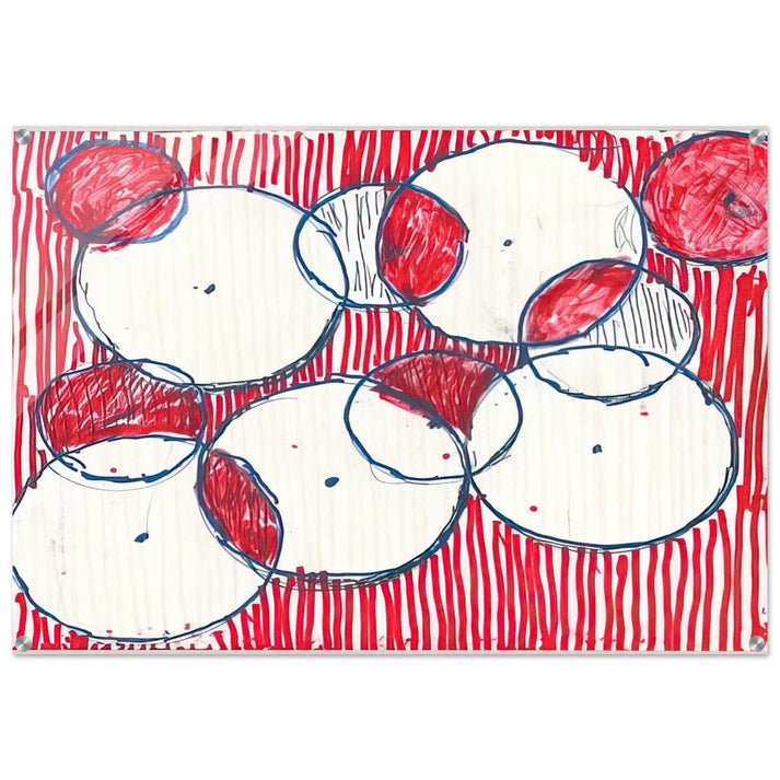 BE CALME OCTOBER 1ST 31ST 2004 - Louise Bourgeois Acrylic Print - 70x100 cm / 28x40″ inches